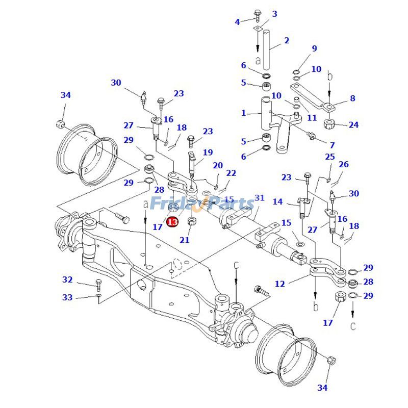FridayParts Lenkstange
