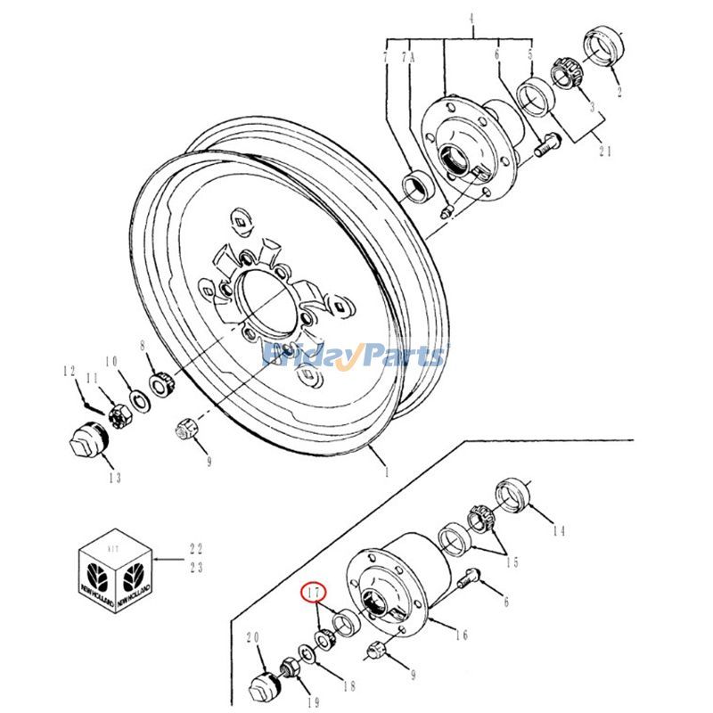 Bearing Assembly for Tractor