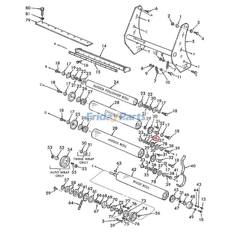 Bearing  For New Holland Other Agricultural Equipment