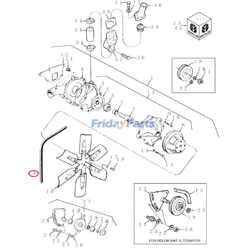 V Belt for Loader,Tractor