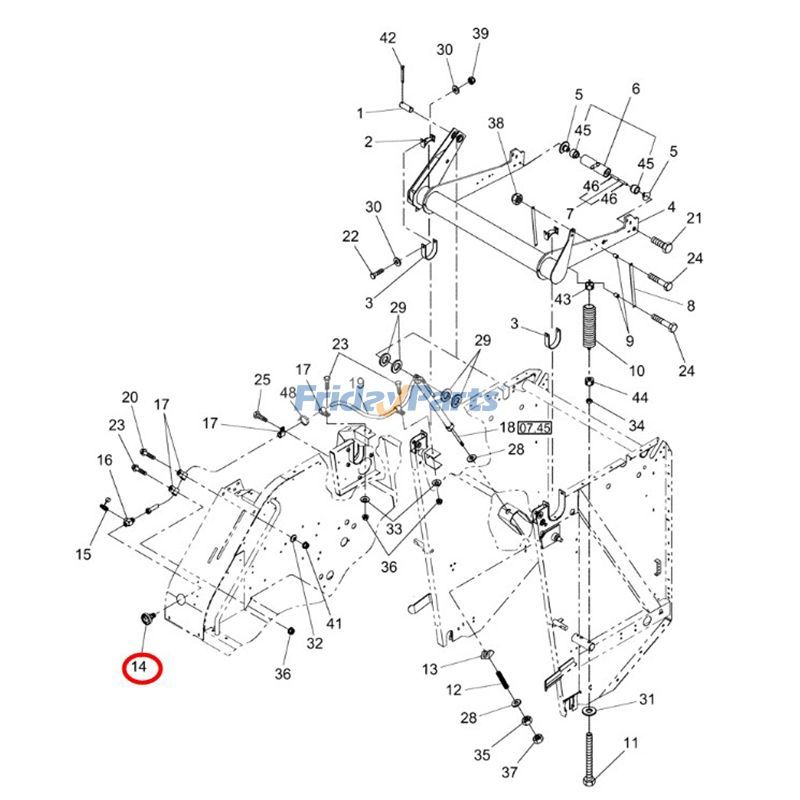 Manomètre de pression pour Autres Équipements Agricoles Pour CASE