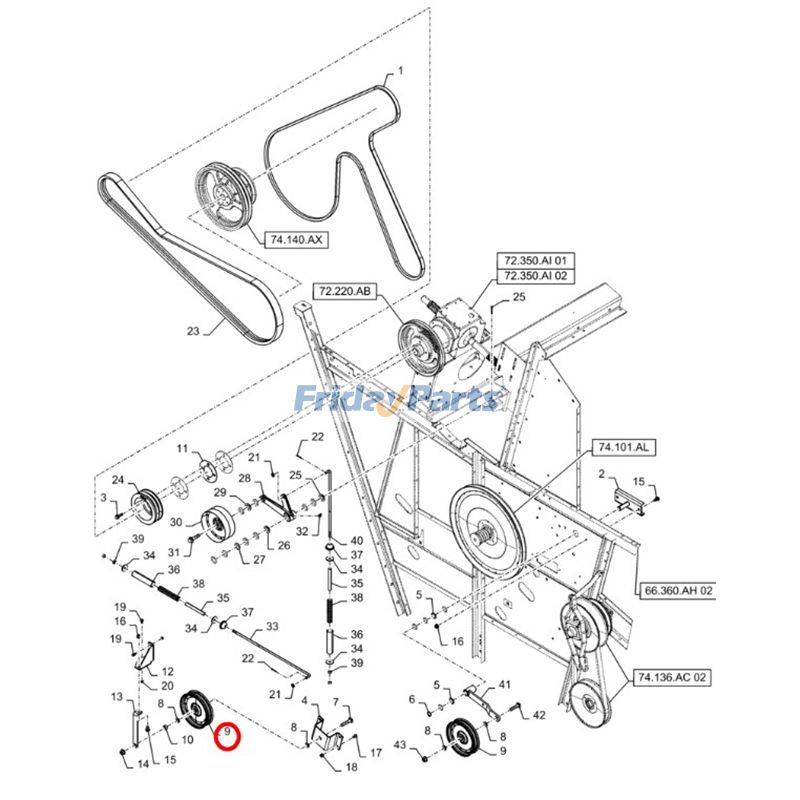 Other Agricultural Equipment Idler Wheel