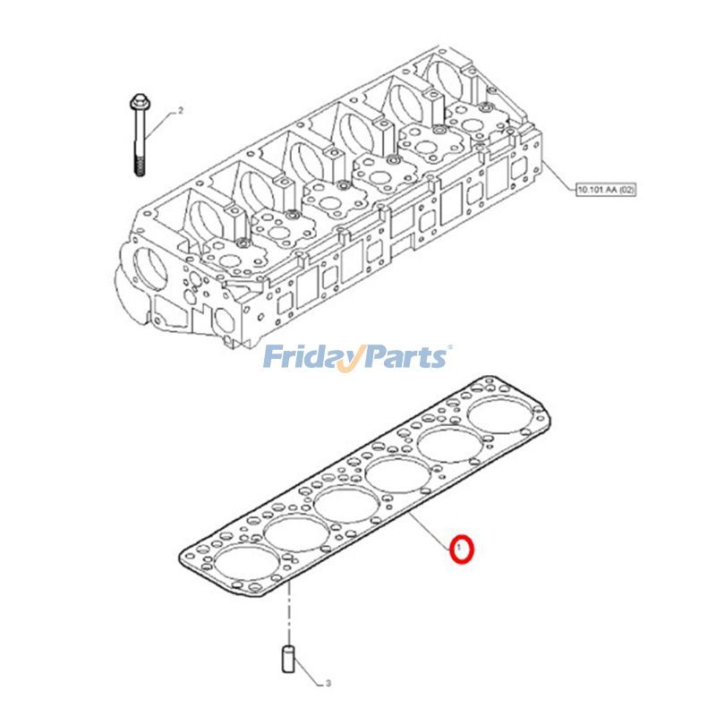 Cylinder Head Gasket for Engine,Loader,Tractor,Other Agricultural Equipment