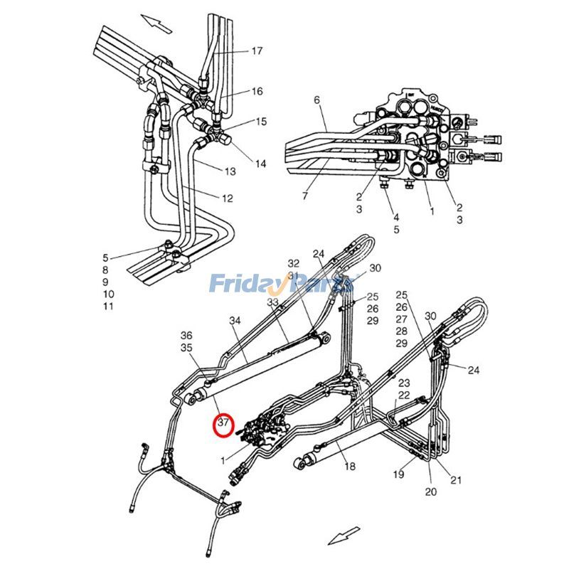 FridayParts Löffelstielzylinder