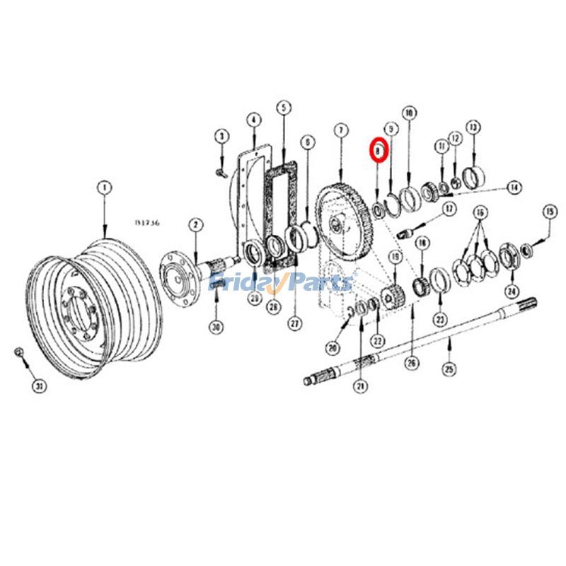 Cone Bearing for Forklift,Loader,Tractor,Other Agricultural Equipment