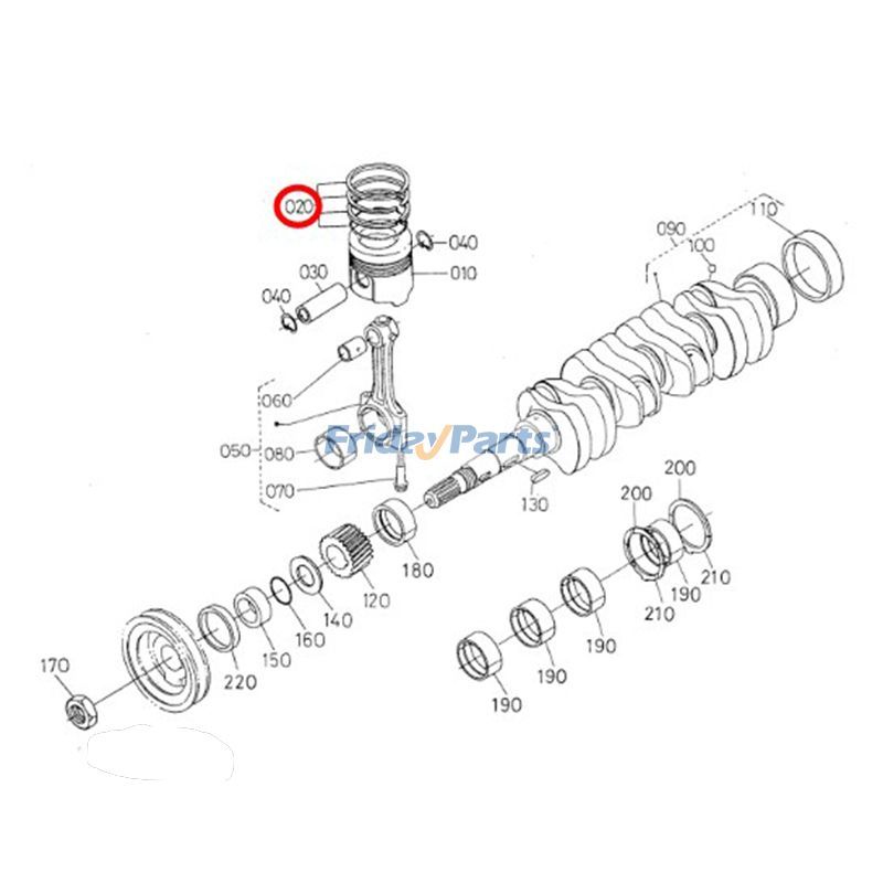 Piston Ring for Excavator,Loader