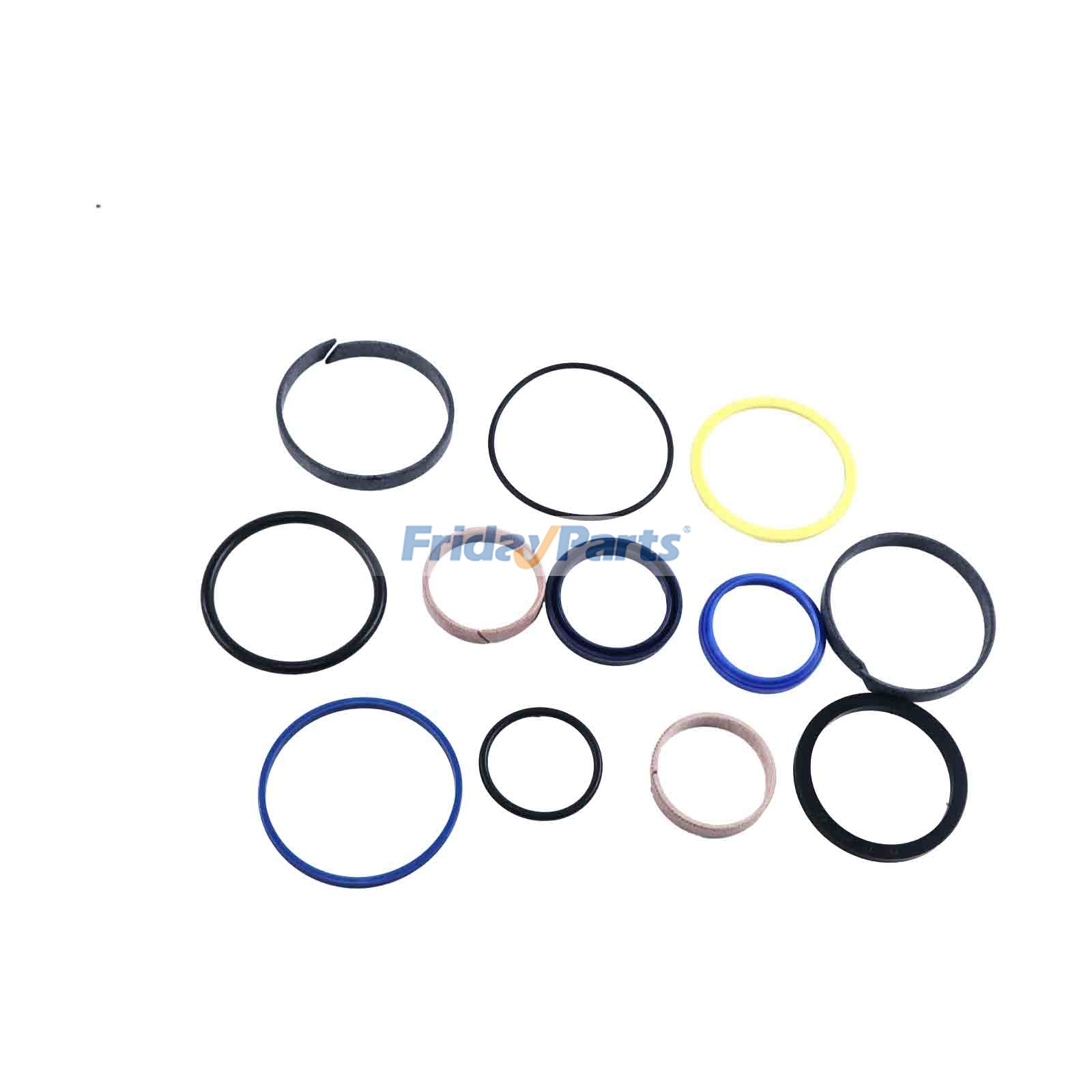 Kit de vedação do cilindro de perfuração RG518-67630 para escavadeira Kubota KX91-3 U35-3 KX101-3A3 KX91-3A2 U25-3A U30-3A2 KX101-3 FridayParts