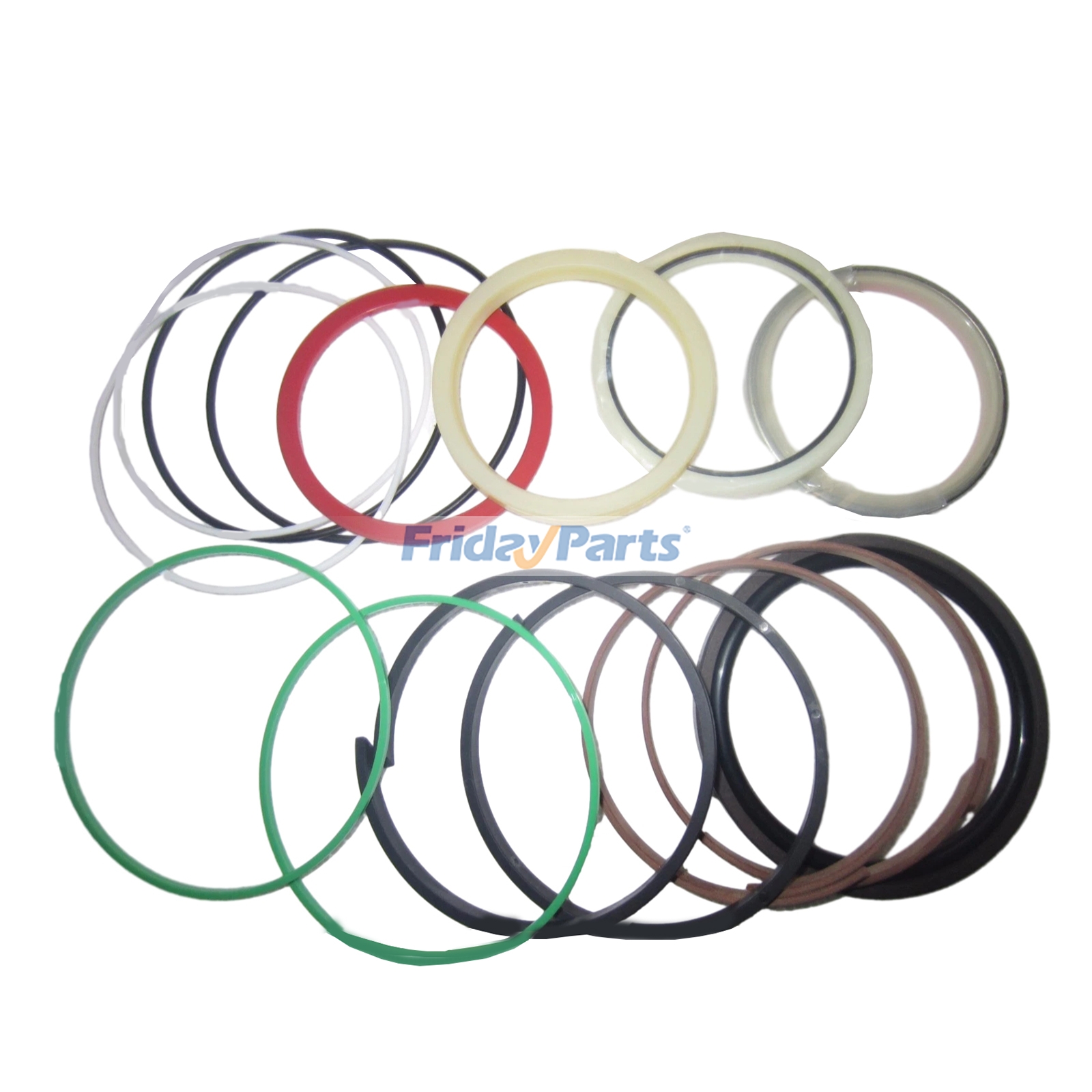 Dichtungssatz LZ00452 für Löffelstielarmzylinder für CASE Bagger CX160, CX180 und CX225SR