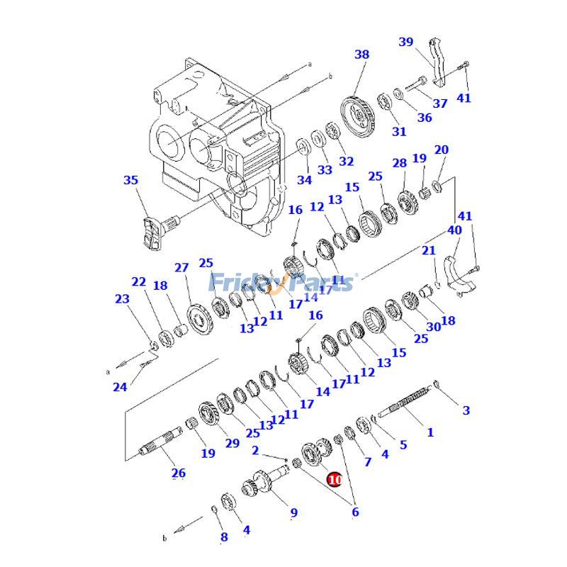 Direct Drive Transmission Gear for Forklift