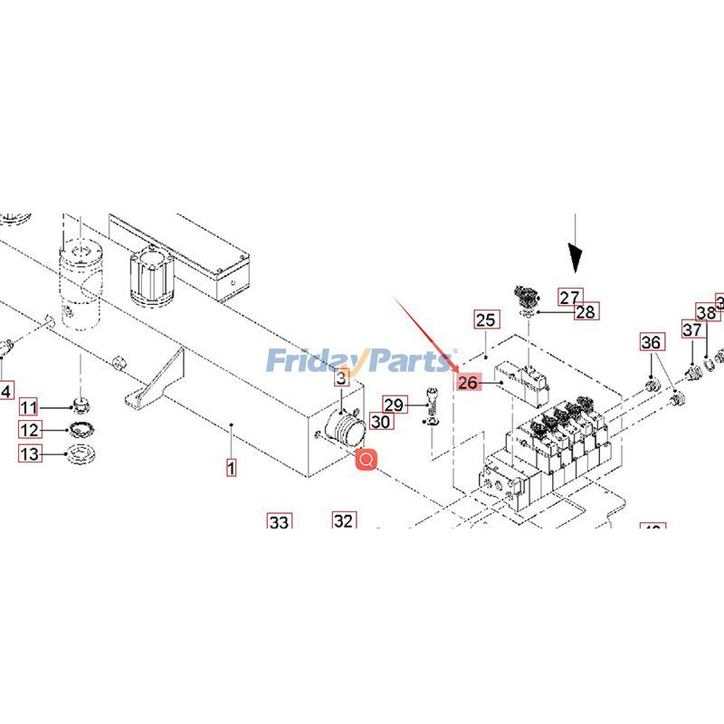 その他の建設機械 方向制御弁