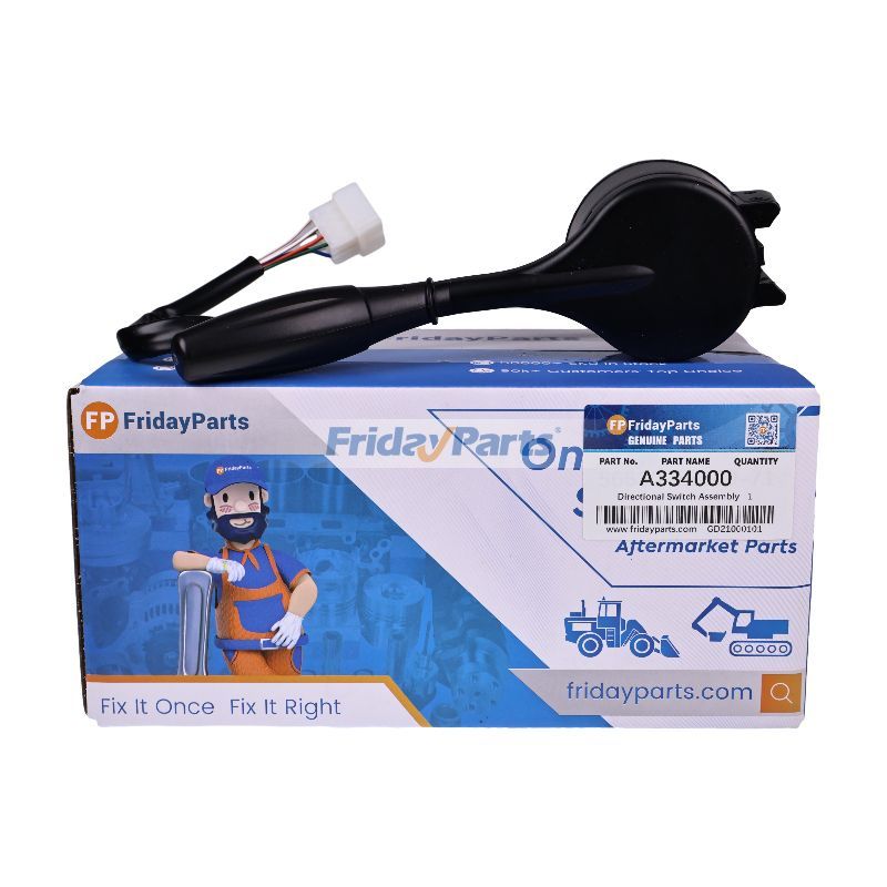 Directional Switch Assembly A334000 for Doosan Forklift D20S-5 D25S-5 D30S-5 D33S-5 D35C-5 G20E-5 G25E-5 G30E-5 GC20P-5 GC25P-5 GC30P-5 GC33P-5