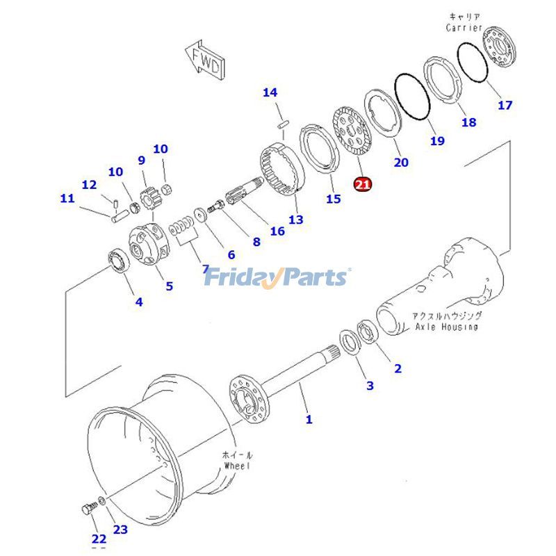 ローダー ディスクホイール