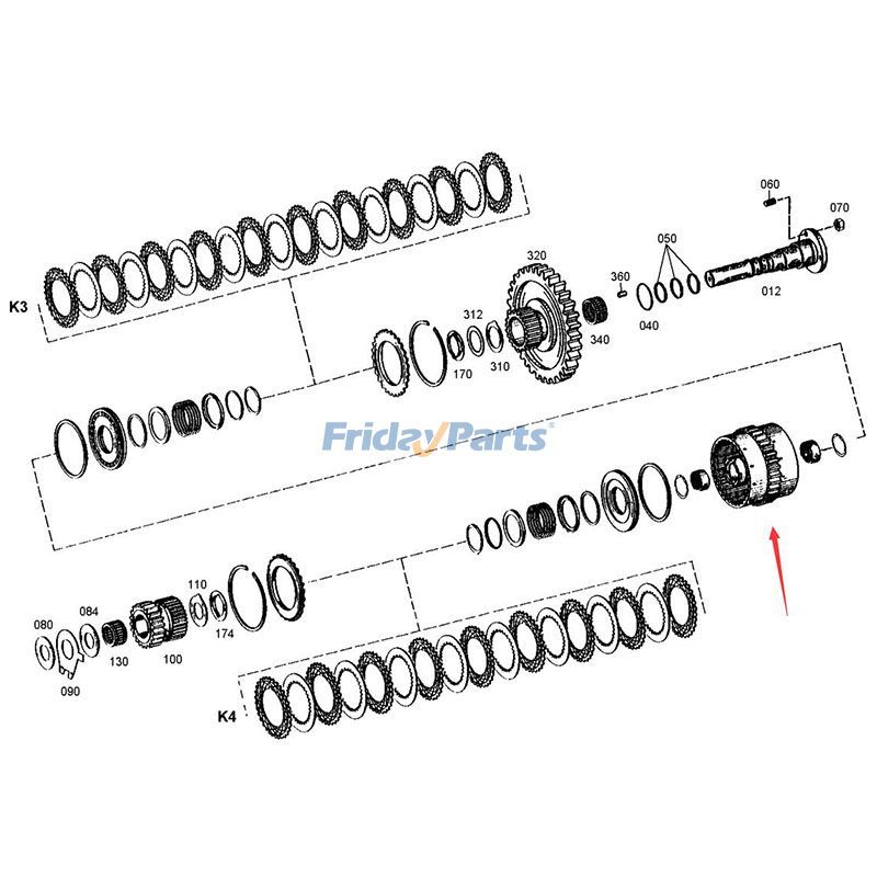 Scheibenträger Getriebe Getriebefür Traktor,Andere BaumaschinenFür ZF