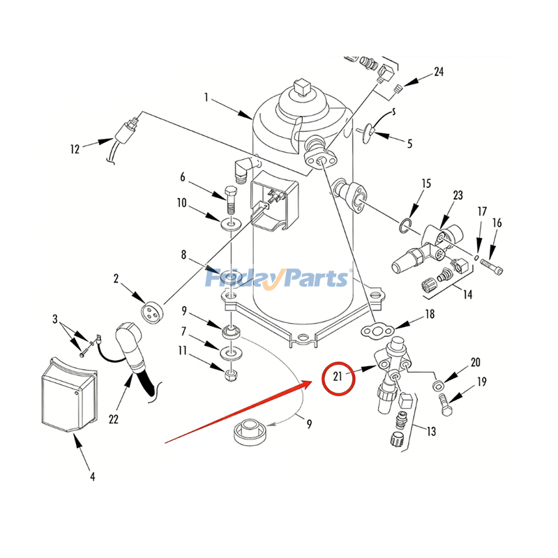 Discharge Valve for Transport Refrigeration