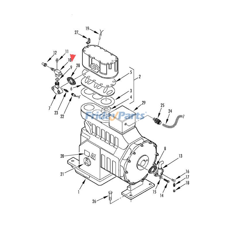 Discharge Valve for Transport Refrigeration