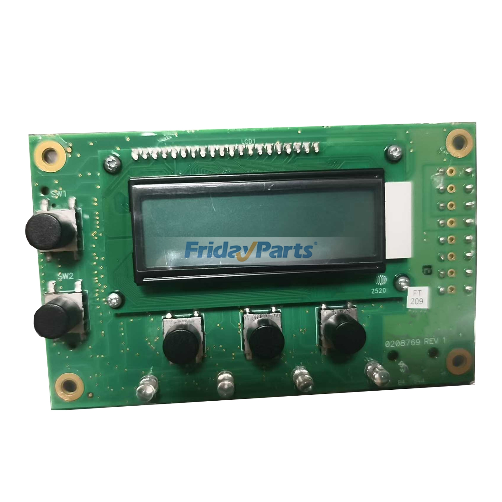 Placa de exibição 0208769 REV1 para compressor de ar de parafuso Sullair