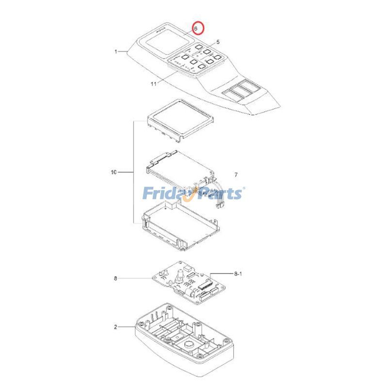 エクスカベーター ディスプレイデカール R305LC-7