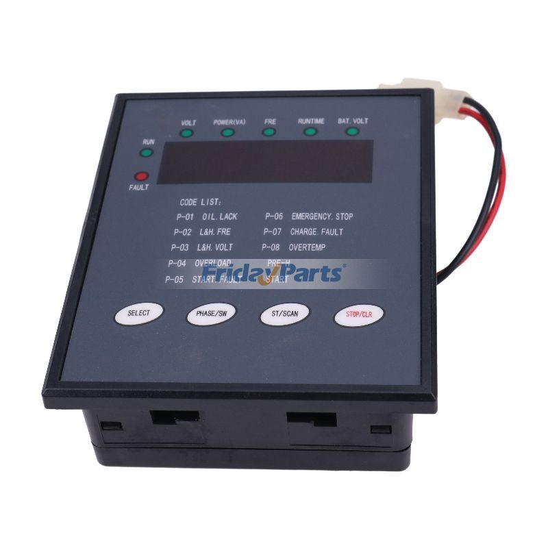 Écran d'affichage du commutateur de transfert automatique monophasé de FridayParts