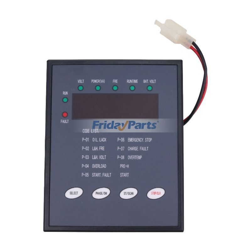 Écran d'affichage Commutateur de transfert automatique monophasé KI-MB-ATS-D pour générateur Kipor KDE6700TA KDE11SS KDE13SS