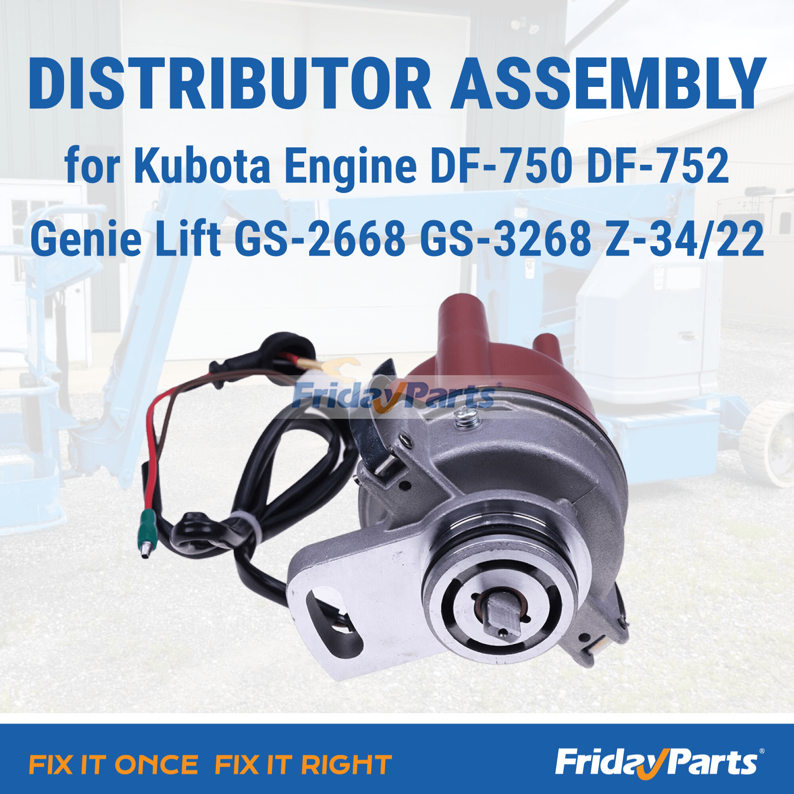 Aerial Work Platforms Distributor Assembly