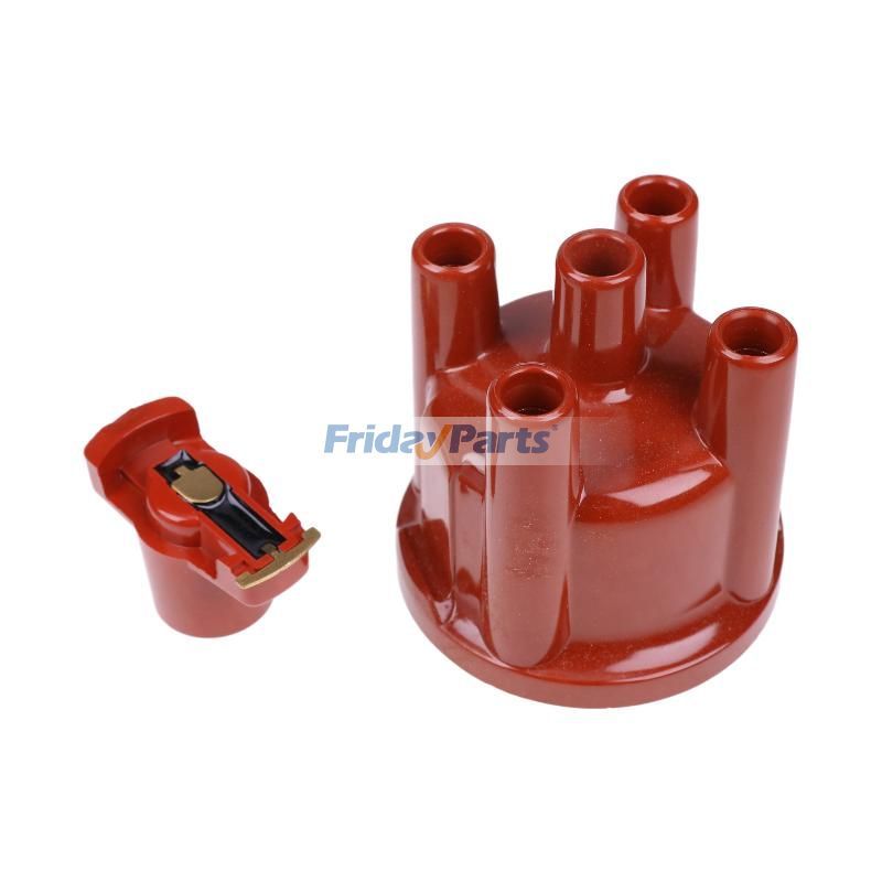Kit de tapa y rotor de distribuidor D604604 73554001942 para Volkswagen 411 412 Beetle Campmobile Fastback Karmann Ghia Squareback Thing