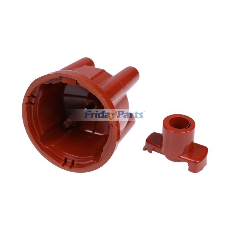 Kit de tapa y rotor de distribuidor D604604 73554001942 para Volkswagen 411 412 Beetle Campmobile Fastback Karmann Ghia Squareback Thing