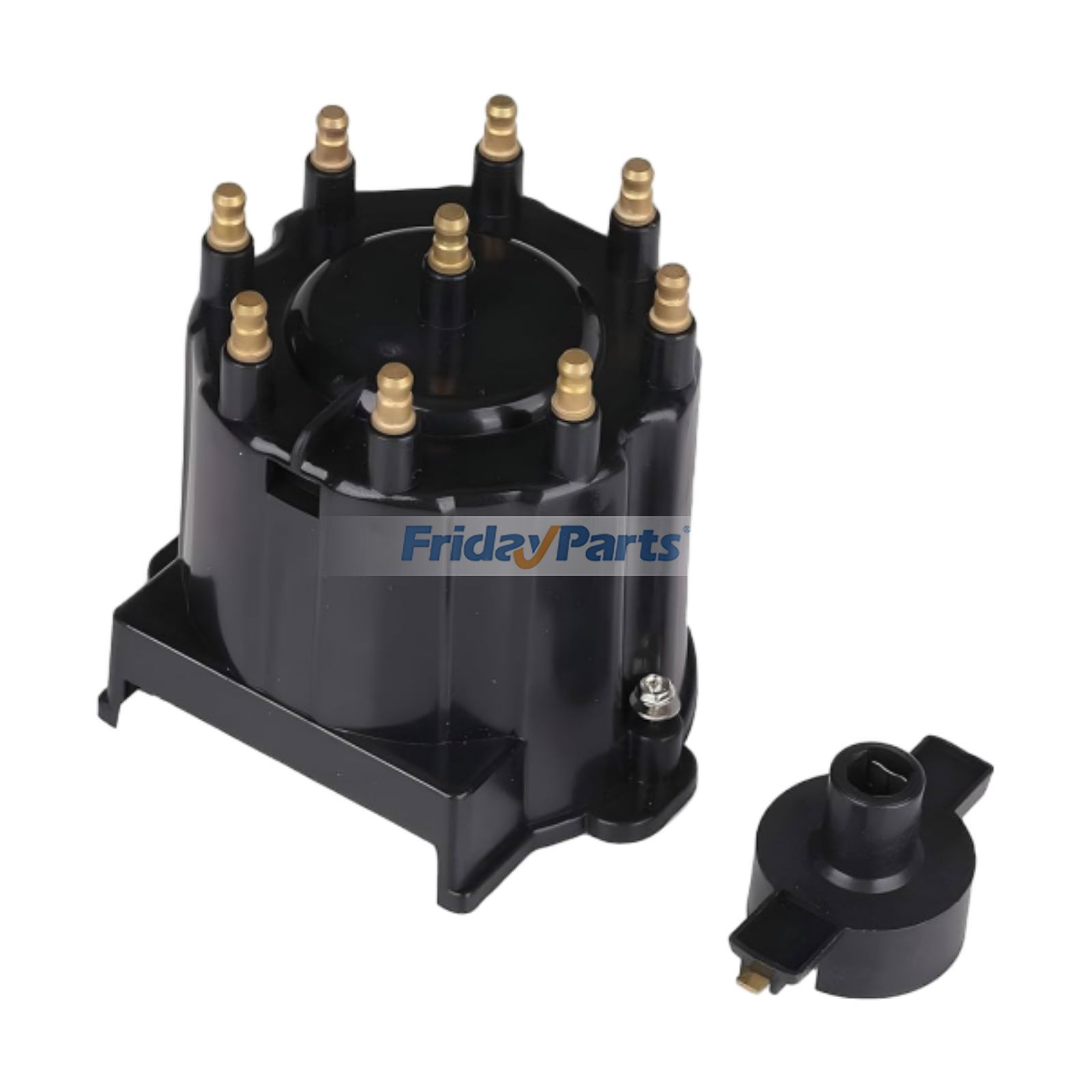 Kit de tête de distributeur et rotor argentés 808483Q1 pour moteur MerCruiser Sterndrive V8
