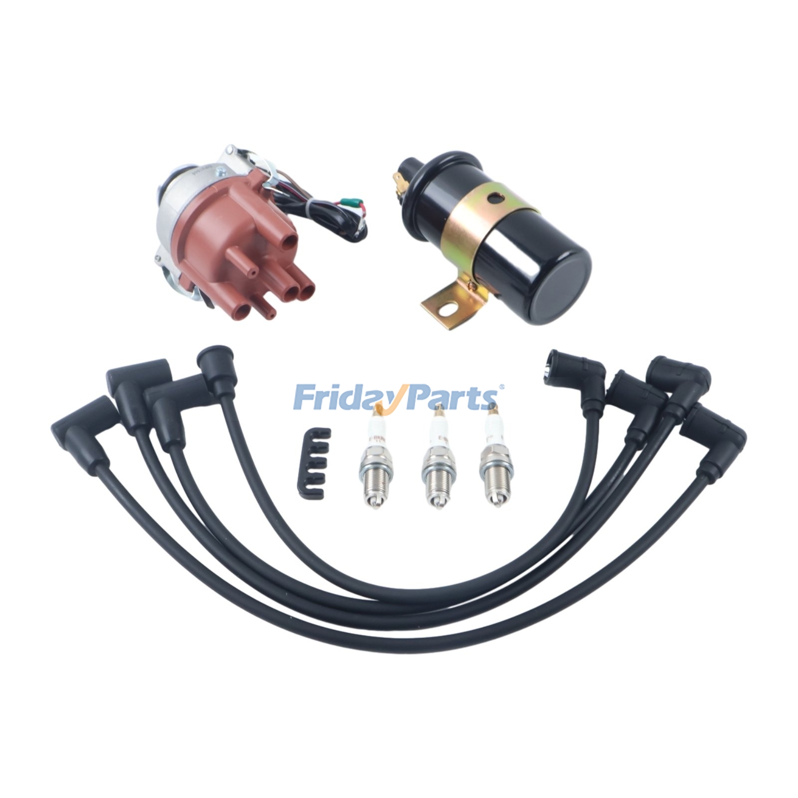 Distributor Coil Wires Kit EG283-68800 for Kubota Engine DF750