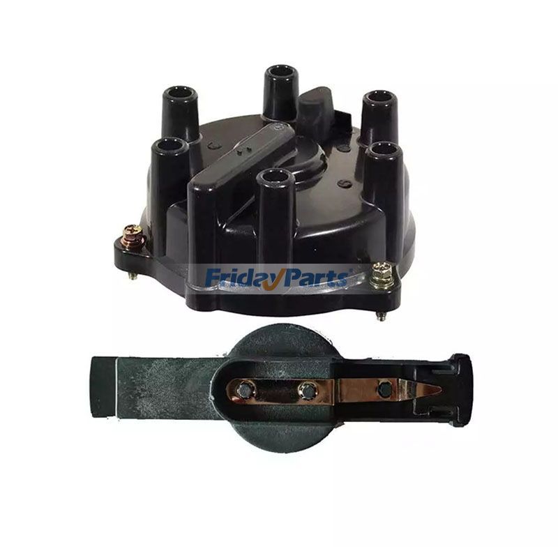 Kit de tapa de distribuidor con botón de cabezal de rotor 22162-VB010 22157-VB010 para Nissan Patrol Y61 GU TB45 1997-2001