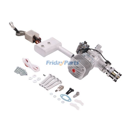 DLE-30 Single Cylinder Two Stroke Side Exhaust Gas Engine for High ...