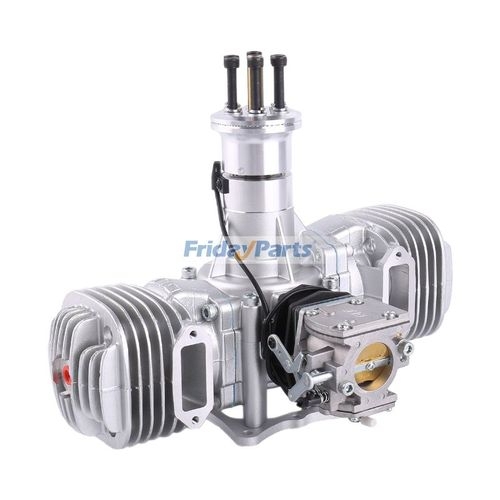 DLE170 Twin Cylinder Two Stroke Side Exhaust Gas Engine for High ...