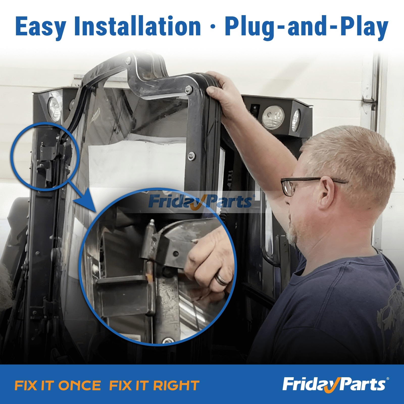 Türglasfür LaderFür New Holland