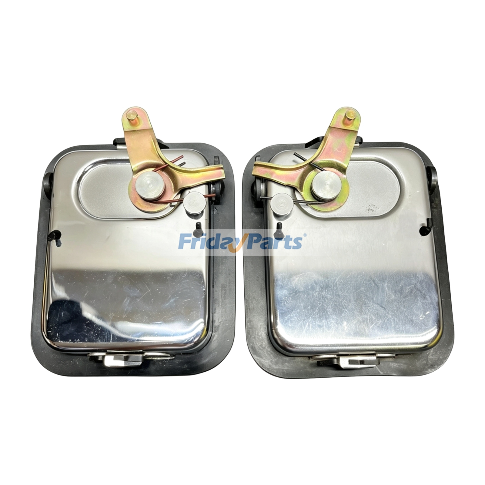 Door Handle Outside Exterior Front LH & RH Pair Set for Jeep Wrangler Scrambler CJ7 1981-2006