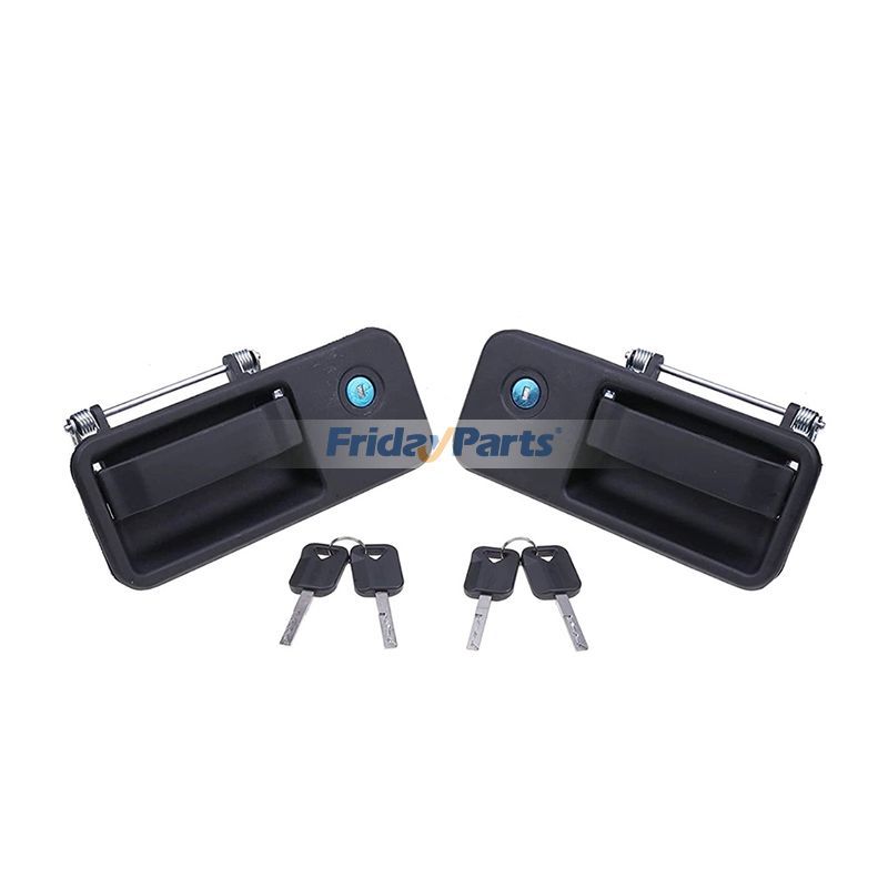 Right and Left Side Black Door Handle Set 20398467 20398466 1062565 3175918 for Volvo Truck FH FH12 FH16 FM FM10 FM12 FM7 FM9