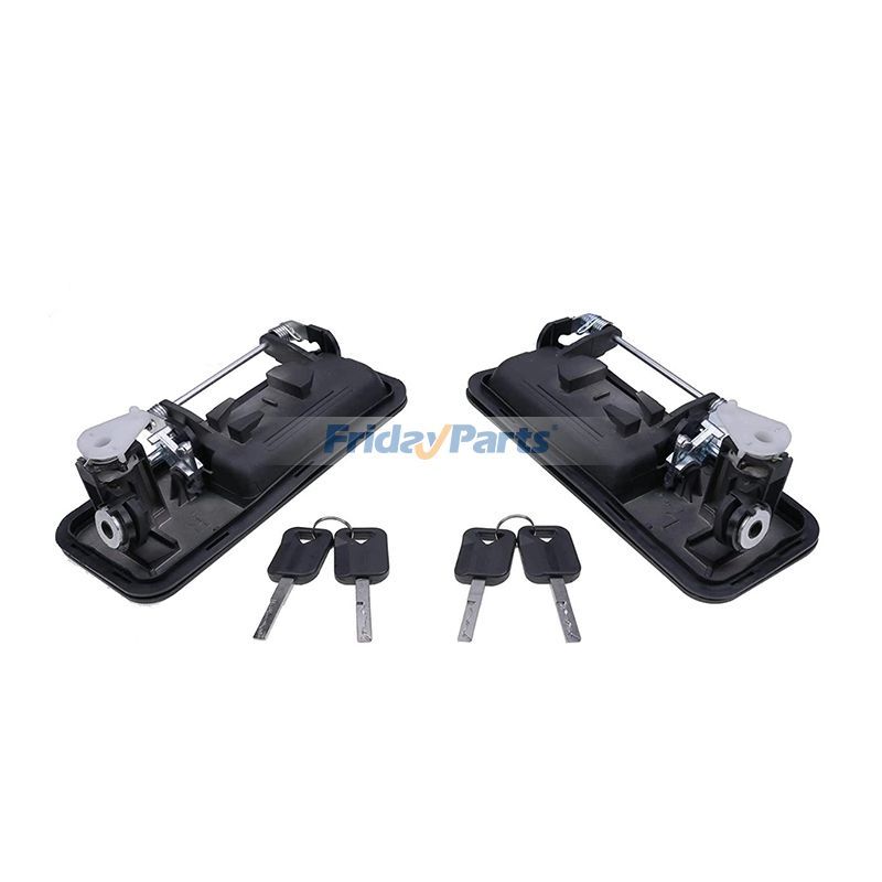 Truck Right and Left Side Black Door Handle Set