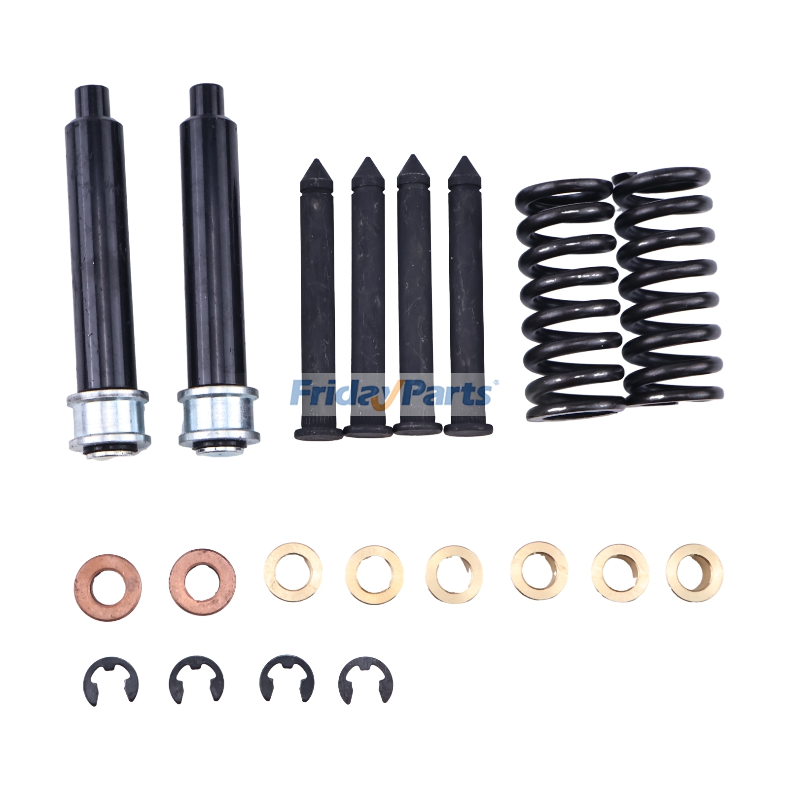  Door Hinge Spring Pin and Bushing Repair Kit For Chevrolet