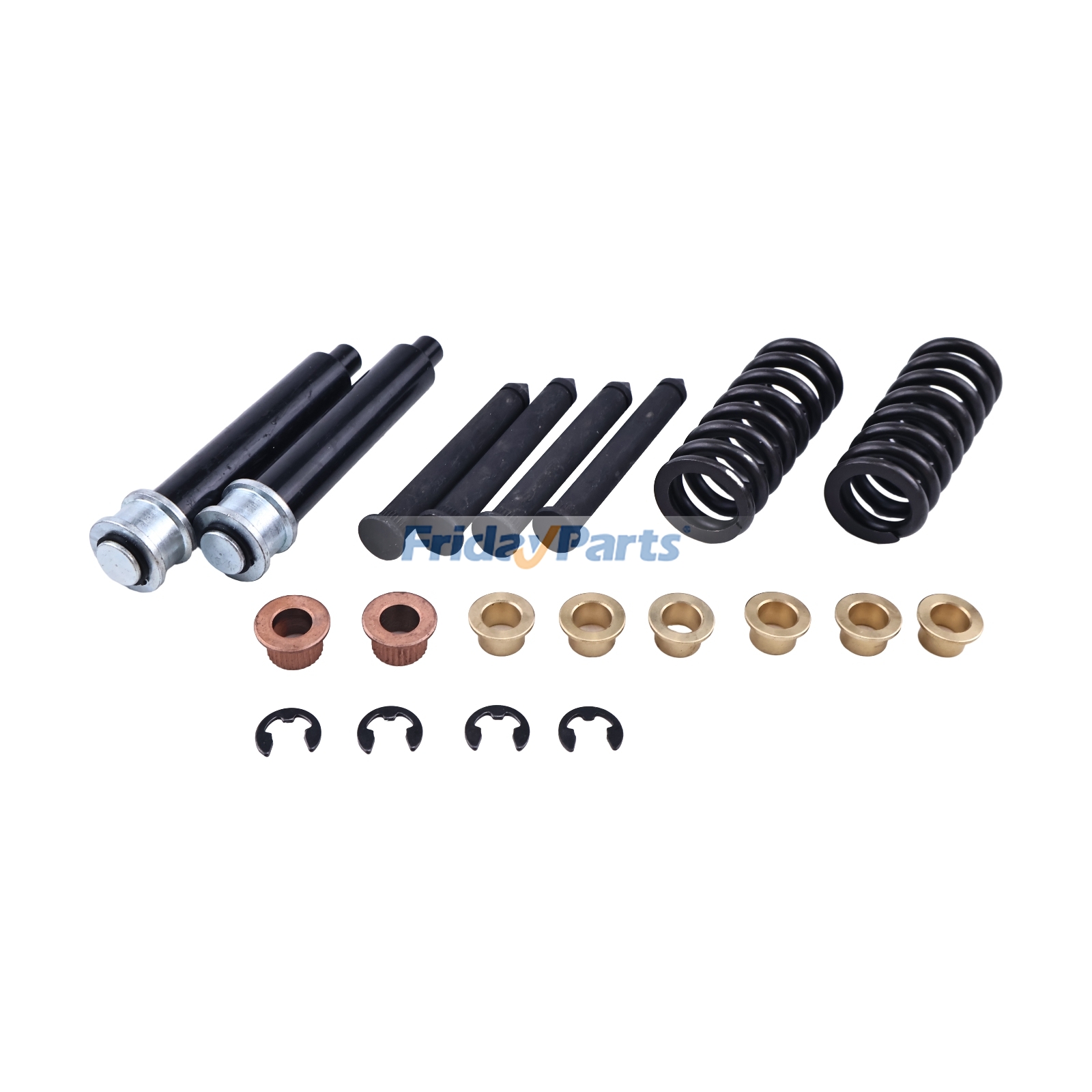 Vehicle Door Hinge Spring Pin and Bushing Repair Kit