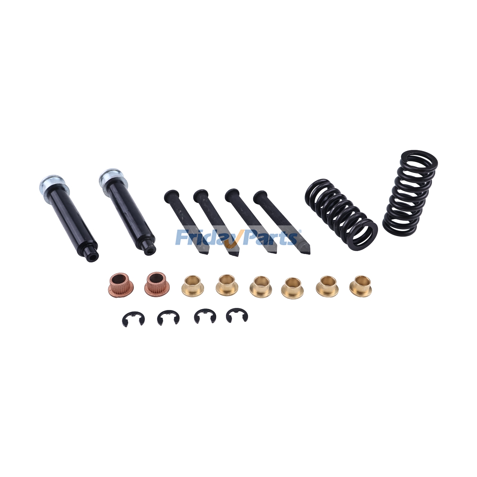 Door Hinge Spring Pin and Bushing Repair Kit compatible with Vehicle