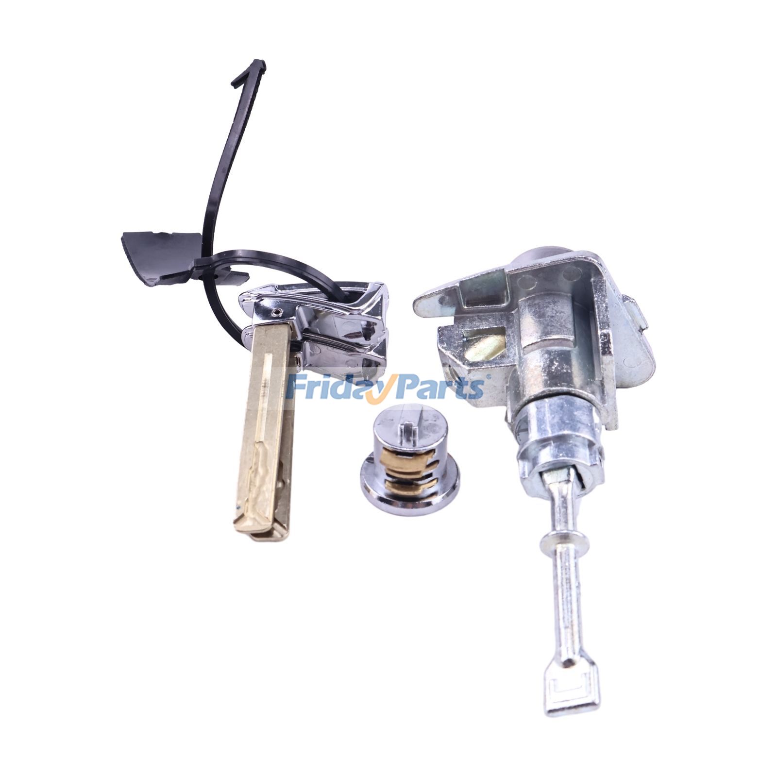 Coffret de serrure de porte avec 2 clés et rotor - Boîte à gants Pour HYUNDAI