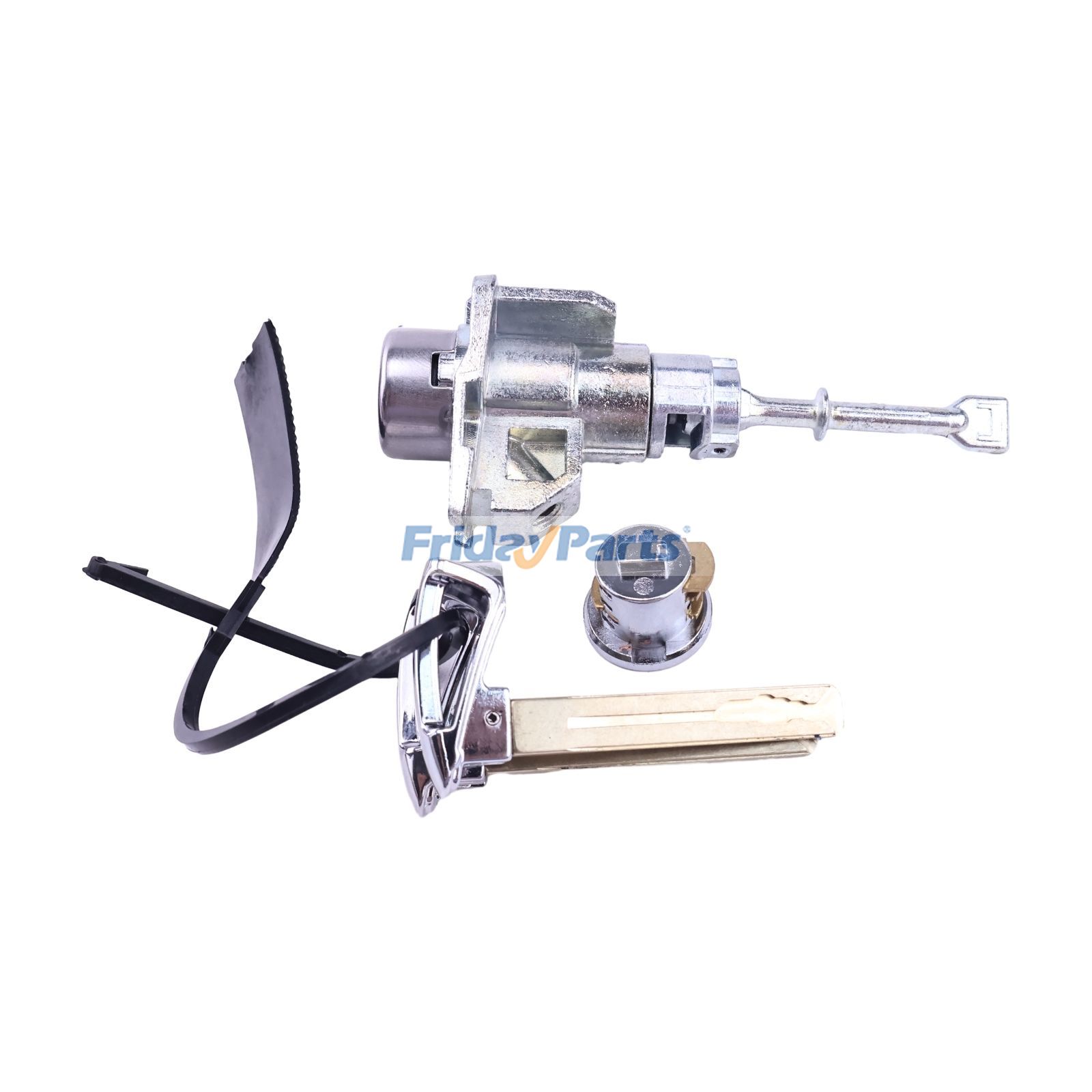 Coffret de serrure de porte avec 2 clés et rotor - Boîte à gants pour Véhicule Pour HYUNDAI