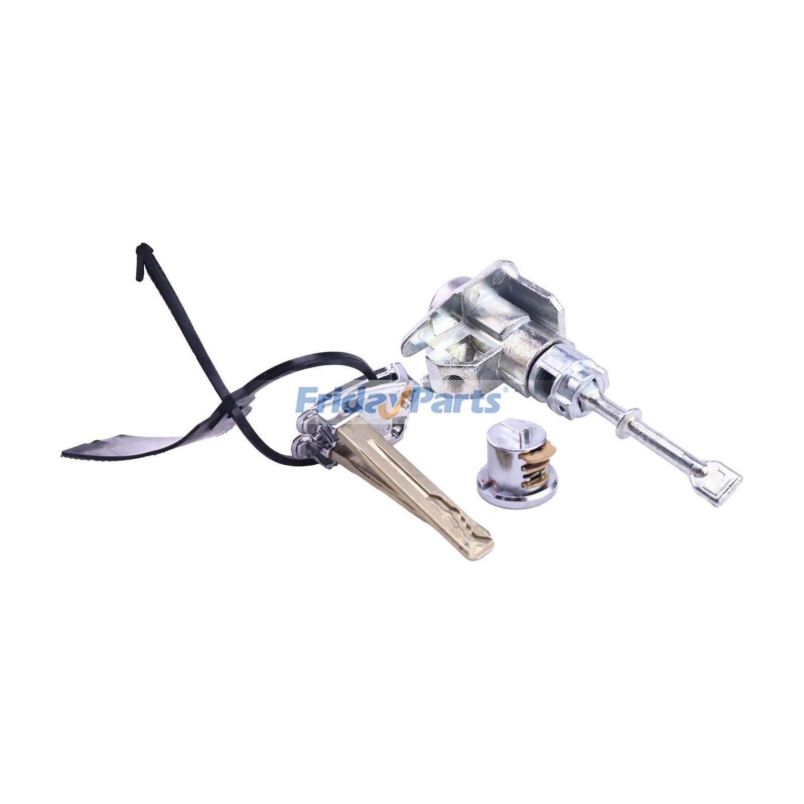 Coffret de serrure de porte avec 2 clés et rotor - Boîte à gants de FridayParts