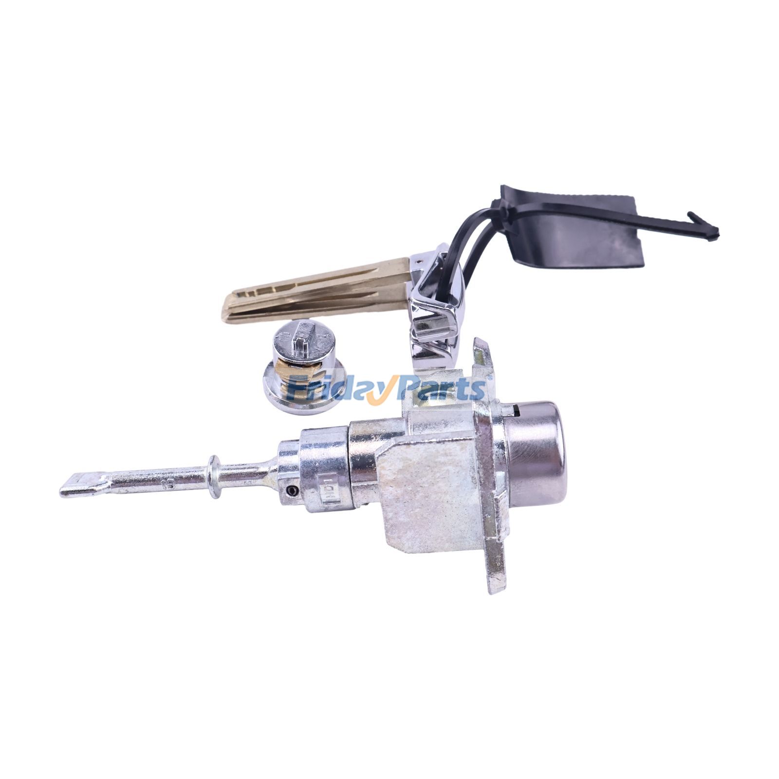 Cylindre de serrure de porte 2 clés et ensemble de boîte à gants rotor 81905-2W000 pour Hyundai Santa Fe Sport 2013-2018 XL 2019pourPour HYUNDAI