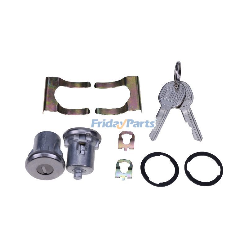 Cylindre de serrure de porte avec clé DL15802 5070006 pour camion GMC 1500 2500 3500 Jimmy Typhoon Safari Van Cadillac Fleetwood Eldorado DevillepourPour AUTRE MARQUE,Pour GMC,Pour Cadillac