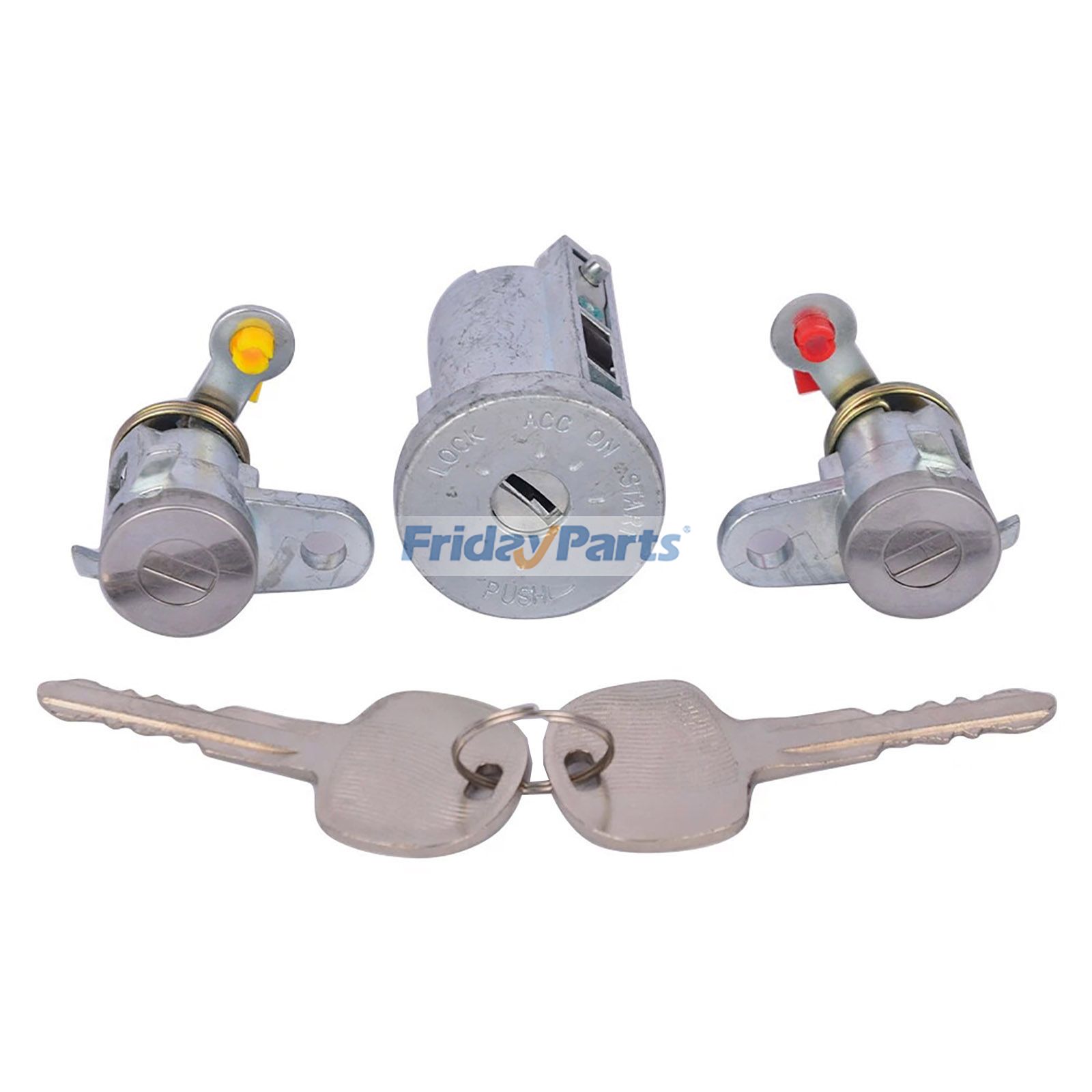 Door Lock & Key Ignition Barrel Kit IDL996 for Isuzu Truck NPR NQR NPR-HD NRR 2008-2014