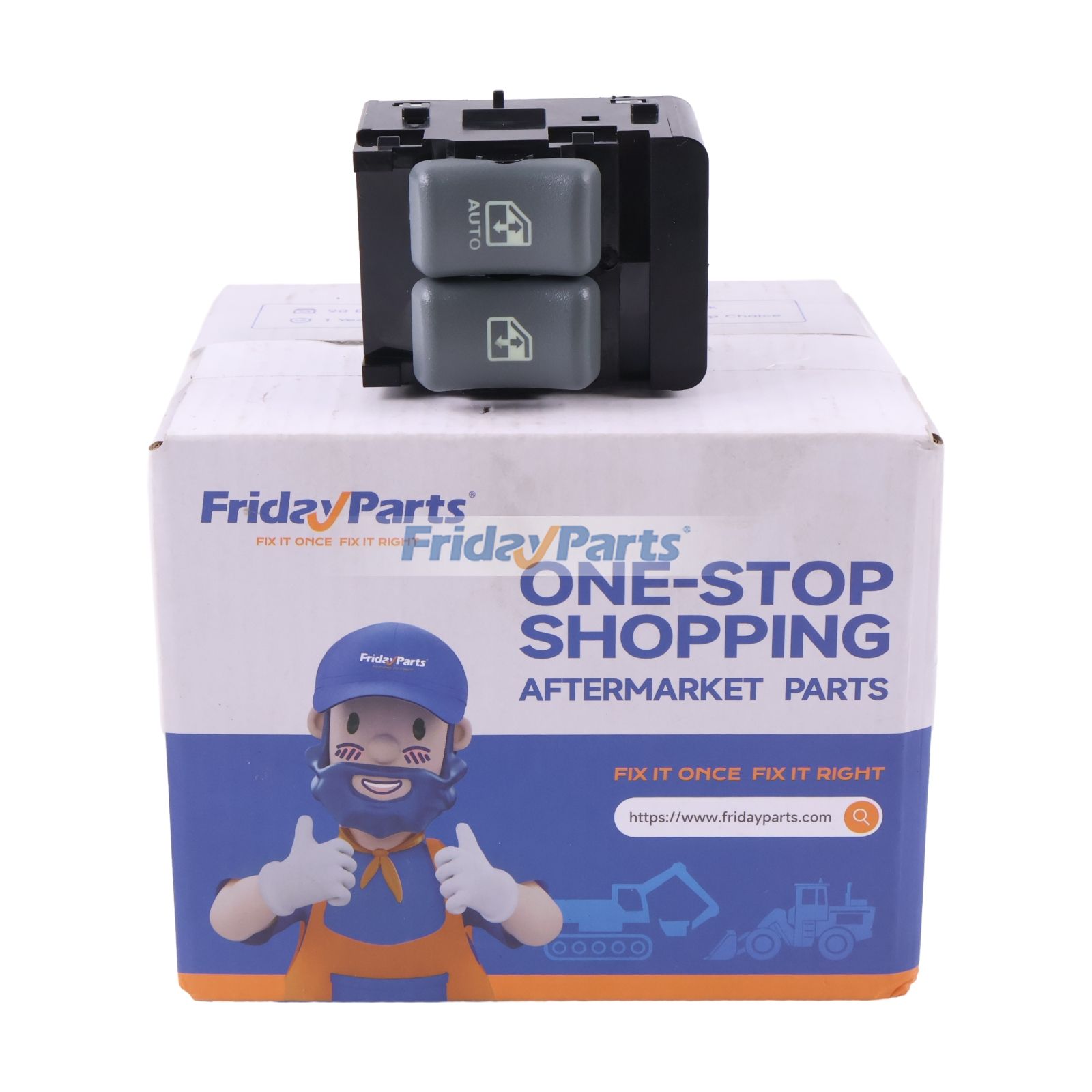 Front Door Master Power Window Switch Left LH 15728438 for Chevrolet Express 1500 2500 3500 GMC Savana 1500 2500 3500