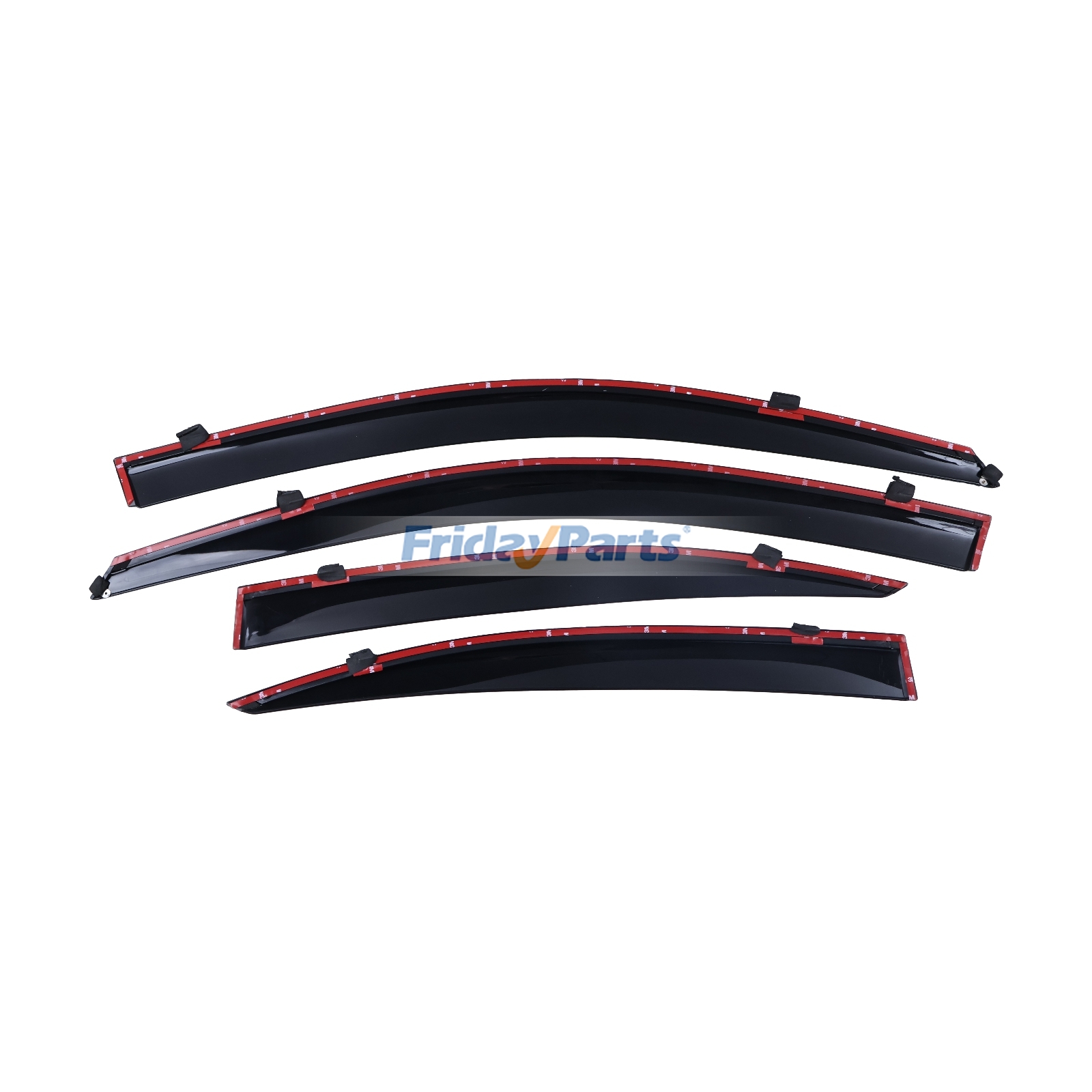 Door Side Visor Set for Vehicle