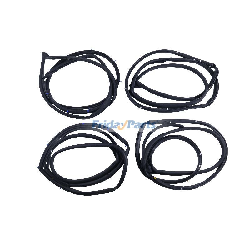 Door Weatherstrip Sllence Opening Seal Kit 72310-SNE-A01 72350-SNE-A01 for 2006-2011 Honda Civic