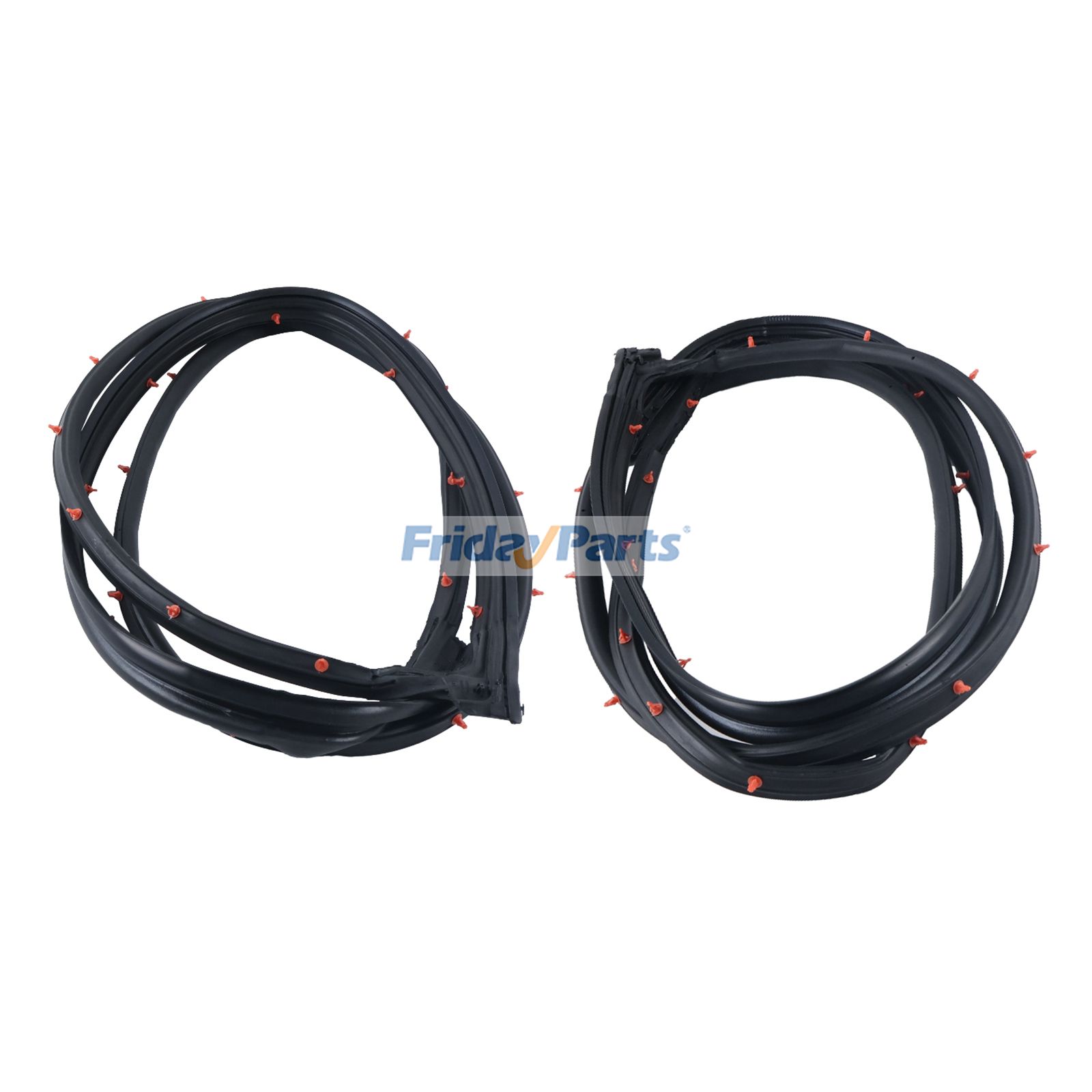 Left & Right Front Door Weatherstrip Seal 72365-SDA-A01 72325-SDA-A01 for Honda Accord 2003-2004