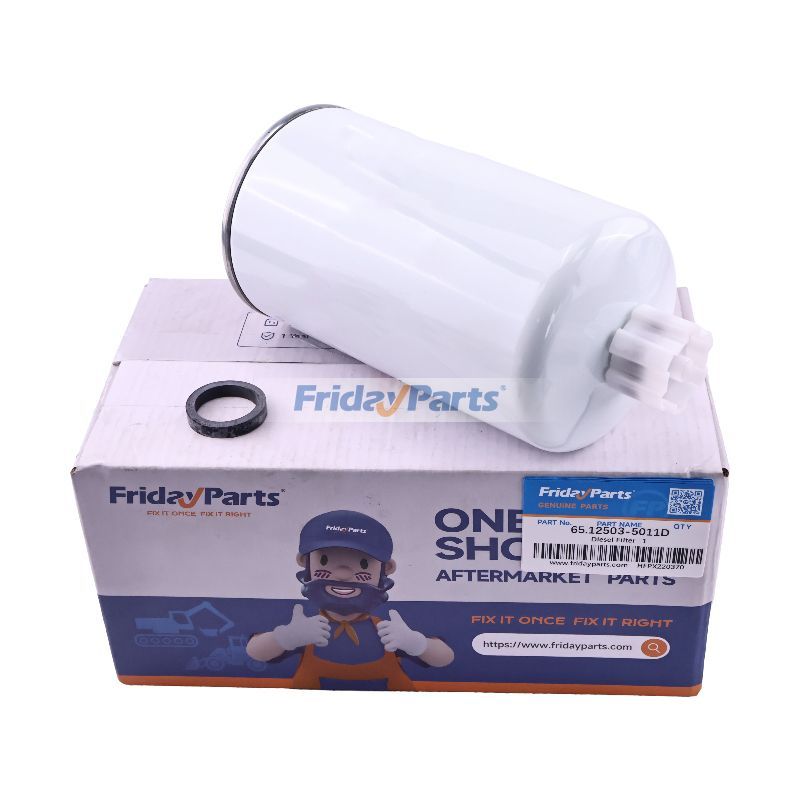 Kraftstofffilter 65.12503-5011D für Doosan Bagger Solar 70LC-V 250LC-V 290LC-V 290LL 300LC-V 330LC-V 400LC-V