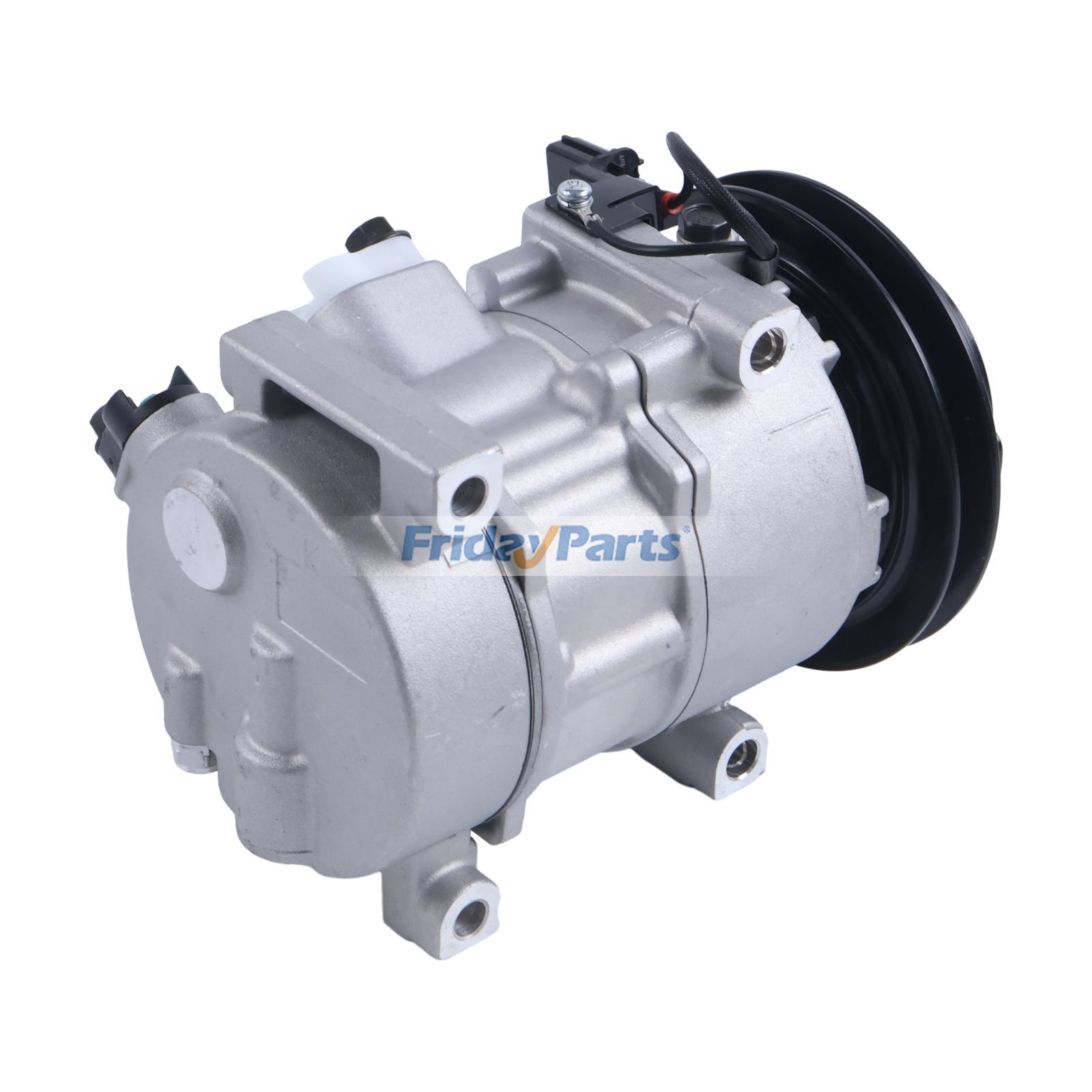 Compresor de aire acondicionado DV9 de 12 V, 1 A, 138 mm, TE16-0023A, T5525-50814, T5525-50813 para tractor Kioti